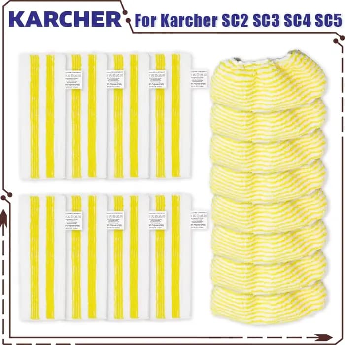 Nouveaux chiffons de vadrouille pour aspirateur à main Karcher Easyfix SC2 SC3 SC4 SC5