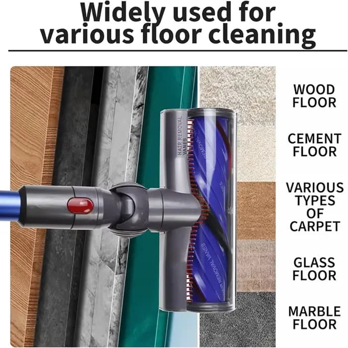 FLYY-ensemble de têtes d'aspirateur de remplacement Anti-emmêlement pour aspirateur sans fil Dyson V8 V10 V11 V15 pour tapis tapis sol en bois dur