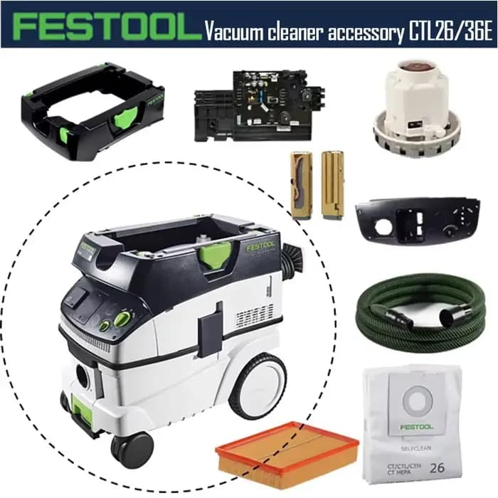 Sac d'aspirateur 5 pièces FESTOOL aspirateur accessoire d'origine CTL MIDI MINI CT 15