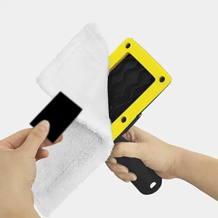 Tampon de vadrouille de sol en tissu pour nettoyage à vapeur