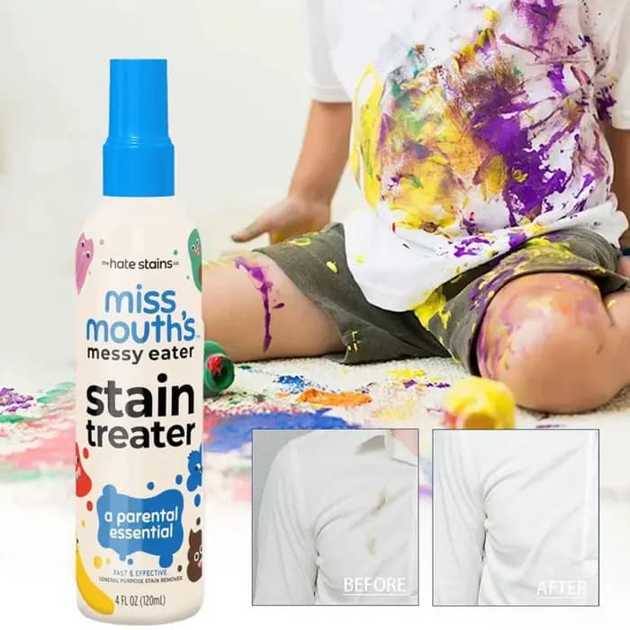 Spray dissolvant de taches pour tissu