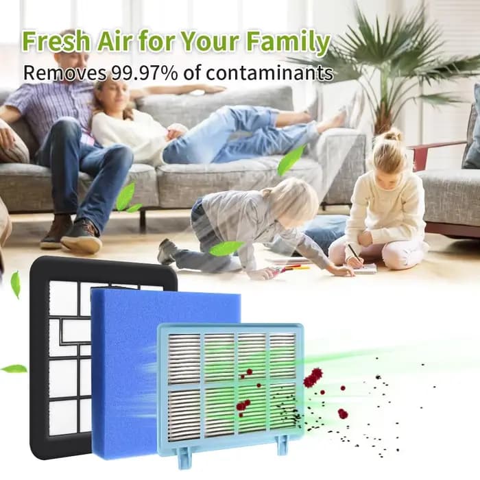 Convient aux aspirateurs Philips Power Pro Compact FC9330 FC9331 FC9332 FC9333 FC9334 FC9555 FC9550