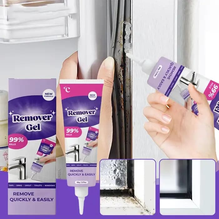 Gel nettoyant puissant pour carrelage mural domestique