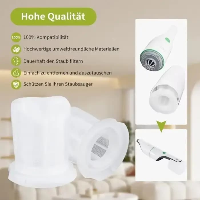 6 Filtre d'aspirateur pack