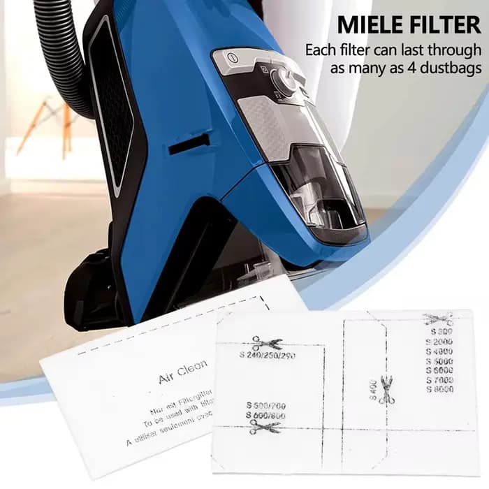 Filtre de nettoyage à Air pour aspirateur Miele