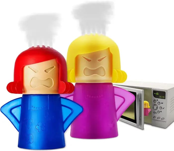 Angry Mom nettoyant à micro-ondes ajouter de l'eau