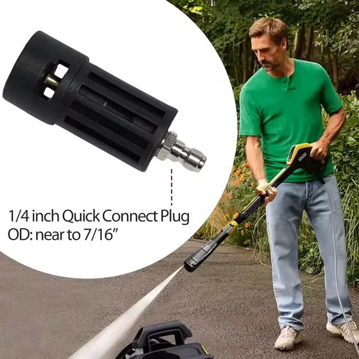 Adaptateur pour nettoyeur haute pression 1/4 Quick Allergic