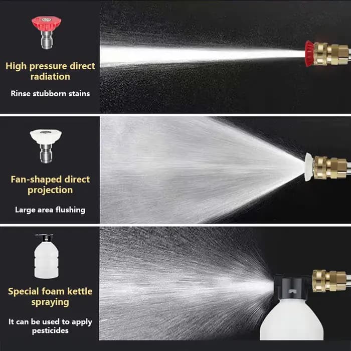 Pistolet de lavage de voiture haute pression sans fil