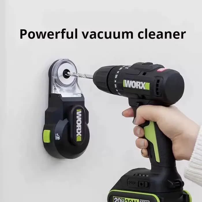 WORX WA1602 aspirateur puissant Original 13Kg attraction 35ml boîte à poussière visuelle USB type C perceuse à percussion électrique universelle