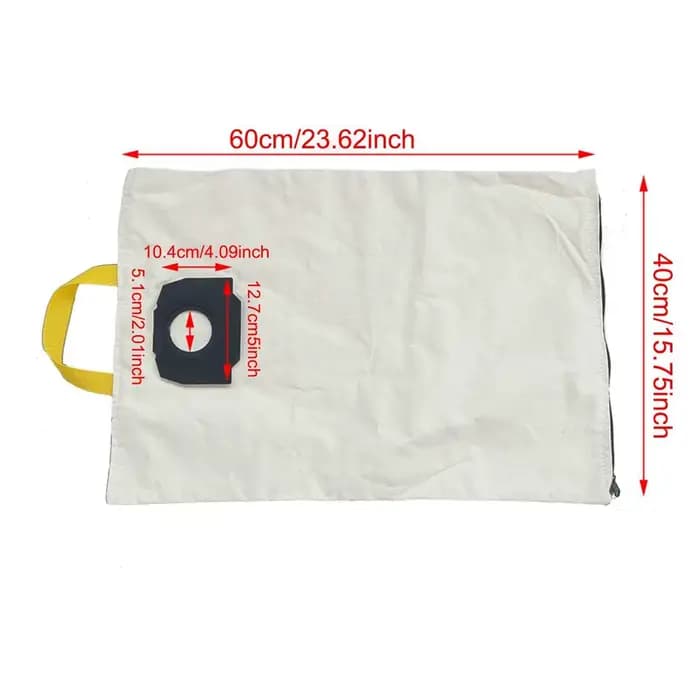 Pièces d'aspirateur, sac à poussière en tissu