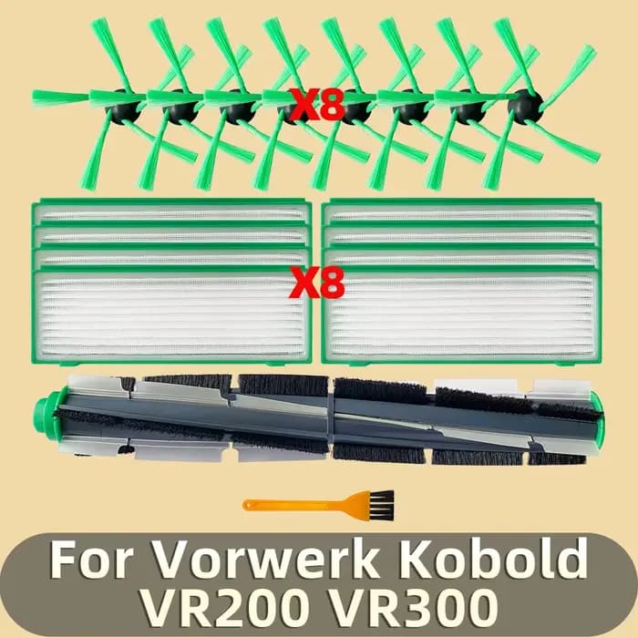 Compatible Pour Vorwerk Kobold VR200 VR300 Aspirateur Kit de Remplacement Rouleau Principal