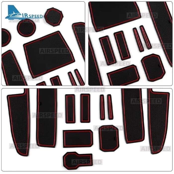 Tapis de rainure de porte de voiture pour Dacia Jogger hybride 2021 2022 2023 2024 2025, tapis de fente antidérapant, intérieur automobile, accessoires Dacia Jogger
