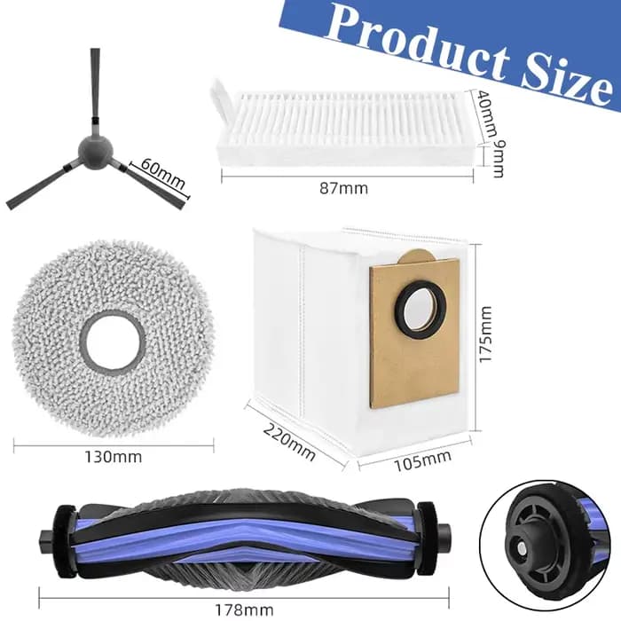 Accessoires pour aspirateur Robot (Lefant M3/M3 MAX/M3L)