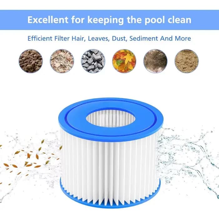 Filtre VI, cartouche filtrante pour spa Bestway VI, Lay-Z-Spa Miami/Vegas/Palm Springs/Coleman SaluSpa 90352E/58323/58323E
