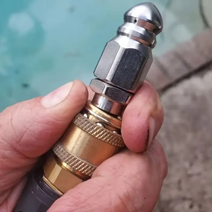 Buse de déboucheur de canalisations pour nettoyeur haute pression