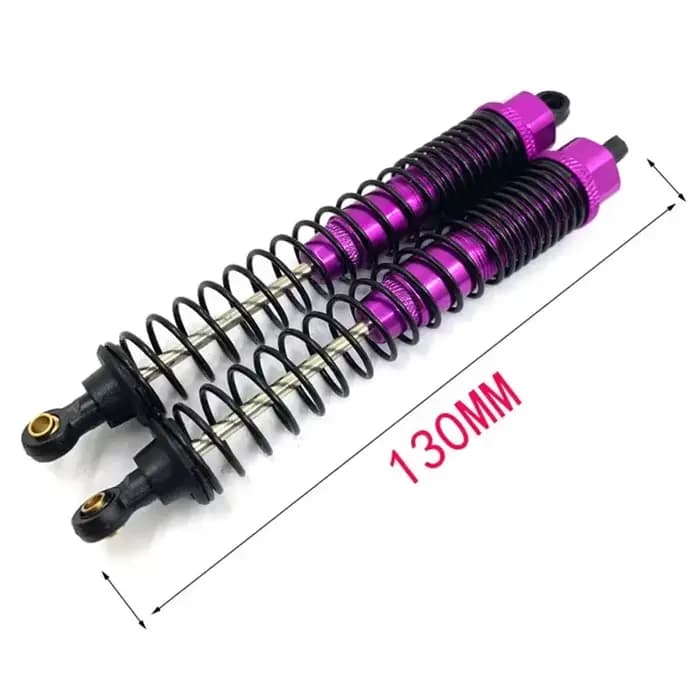 Amortisseur d'huile de 130mm de long réglable, type 18019 180007 pour voiture d'escalade HSP 94180 1/10 versi4tage Rock Inoler RC