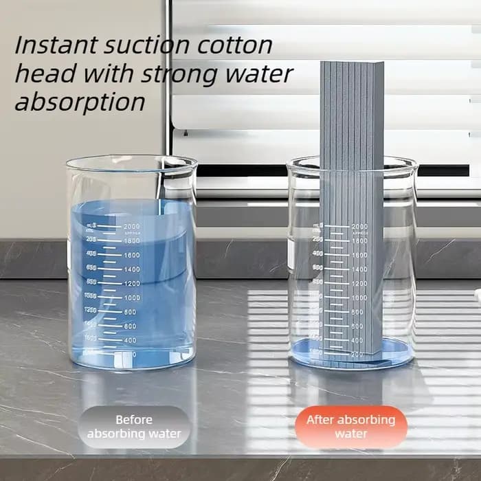 Mini serpillière multifonctionnelle | Serpillère rétractable humide/sèche pour cuisine