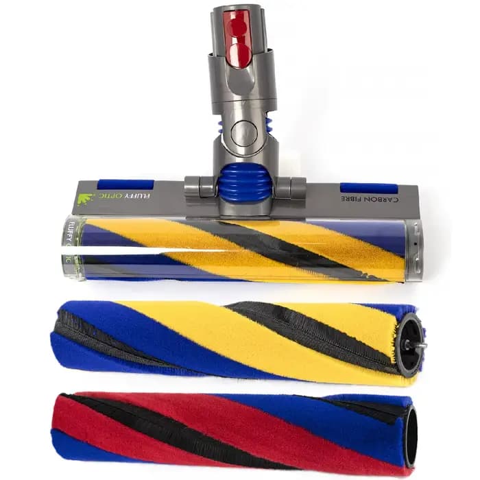 Rouleau de brosse souple et tête