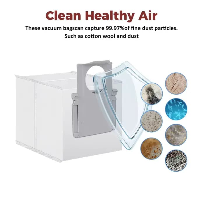 Sac à poussière pour aspirateur Roborock P20Pro/G20S Ultra/Qrevo Curv/Qrevo Edge/Qrevo MaxV/Qrevo Master/S8 Max Ultra/S8 MaxV Ultra