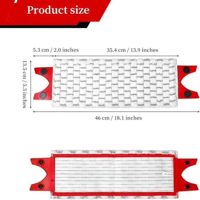 Recharges de tampons de vadrouille en Microfibre
