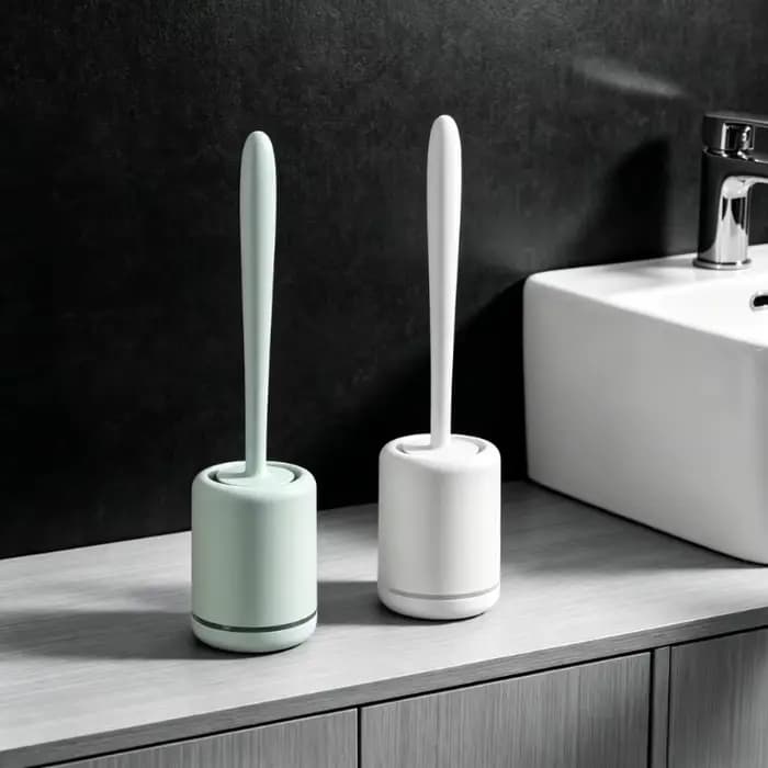 Brosse de toilette en silicone