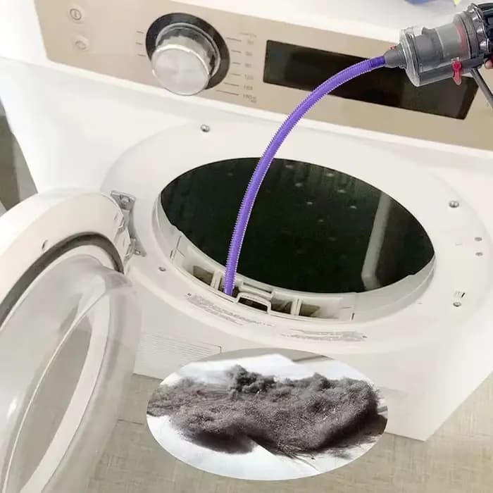 Fixation de tuyau de nettoyage de ventilation de sèche-linge pour Dyson V7 V8 V10 V11 V12 V15