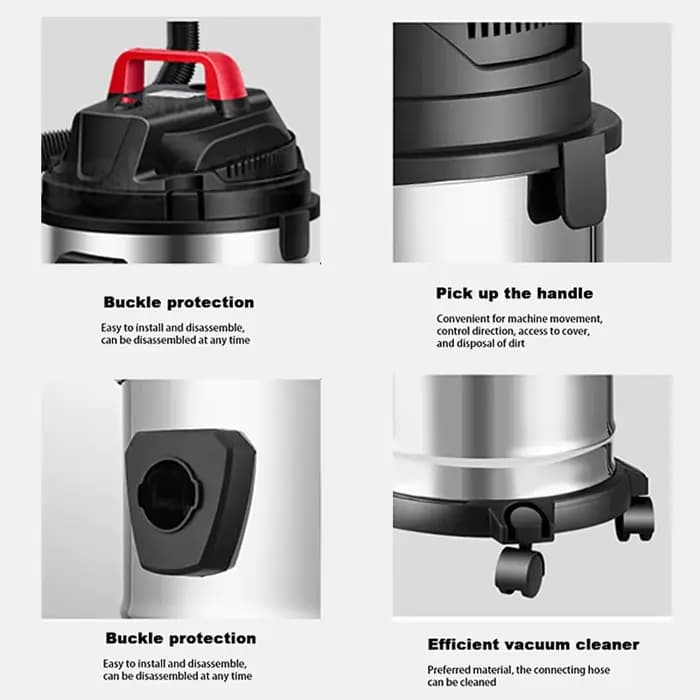Aspirateur à main multifonctionnel 15L/18L/30L