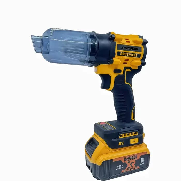 Pour DeWALT 20V batterie sans brosse aspirateur sans fil souffleur plumeau d'air 2 en 1 portable tapis de sol voiture outil électrique