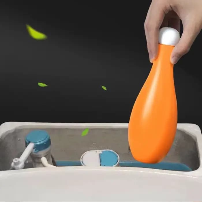 Nettoyant pour cuvette de toilette avec forme de Bowling