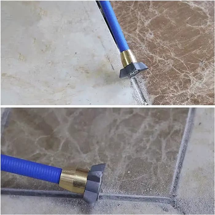 Nettoyeur professionnel d'écart de carrelage en acier au tungstène 4 en 1