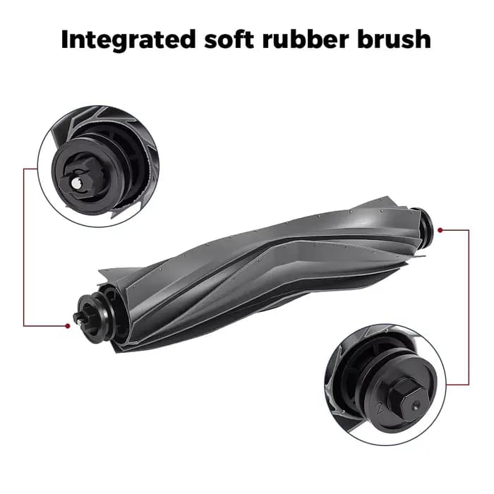 Pièce de rechange pour brosse principale des robots aspirateurs Xiaomi X20+X20 Plus S20+S10+ et Dreame X30 Ultra X40