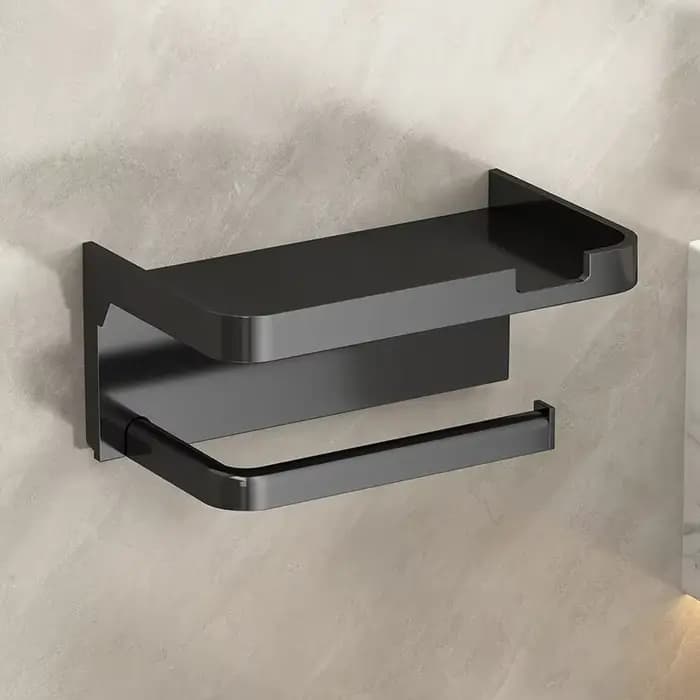 Porte-papier hygiénique facile à installer