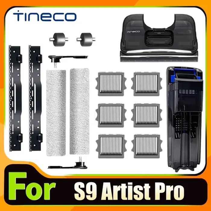 Accessoires d'origine pour aspirateur sec et humide Tineco FLOOR ONE S9 Artist Pro