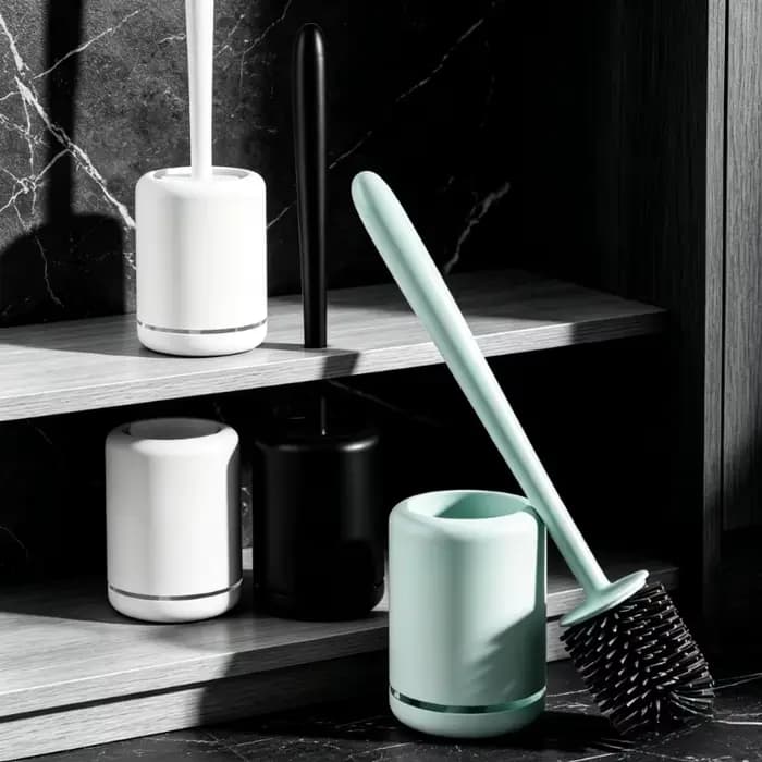 Brosse de toilette en silicone