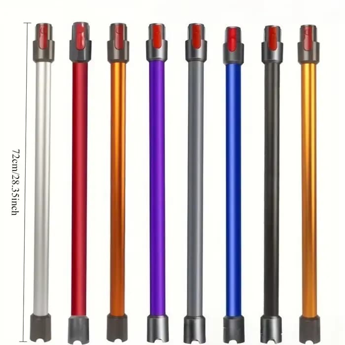 Tube d'extension en métal pour aspirateur Dyson V7 V8 V10 V11V15 – Baguette télescopique conductrice en aluminium