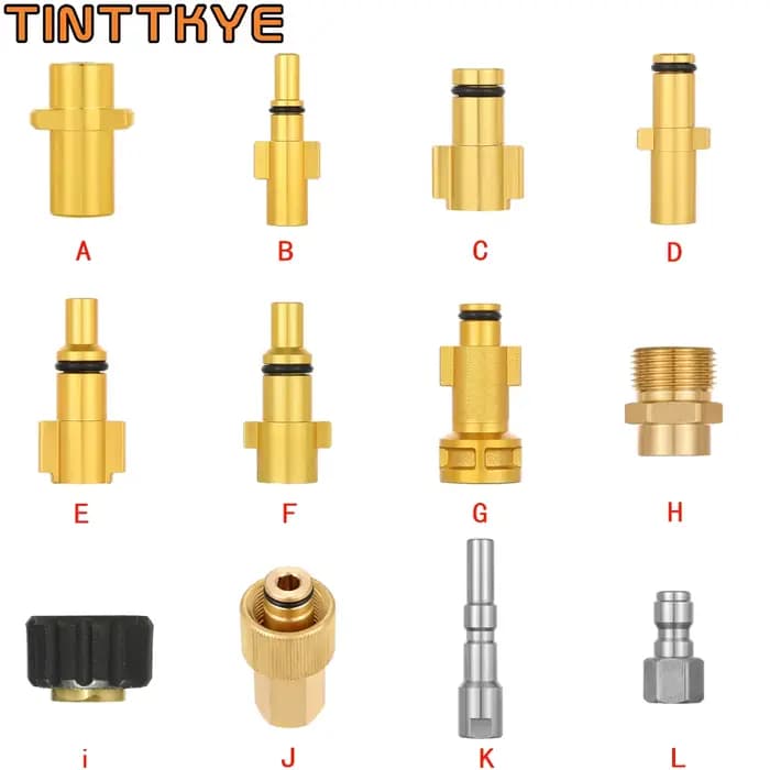 Adaptateur de baïonnette pour pistolet nettoyeur haute pression
