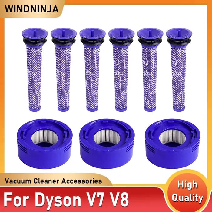 Filtre HEPA pour aspirateur sans fil Dyson V7 V8