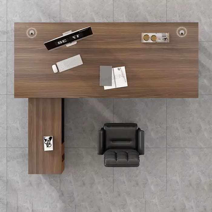 Bureau de direction design de luxe pour intérieur, esthétique, universel, sécurisé, Mesa Ordenador, ornements, mobilier de maison