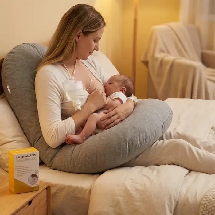 Livraison gratuite allaitement nouveau-né essentiel-système d'allaitement supplémentaire sans BPA biberon de Nutrition