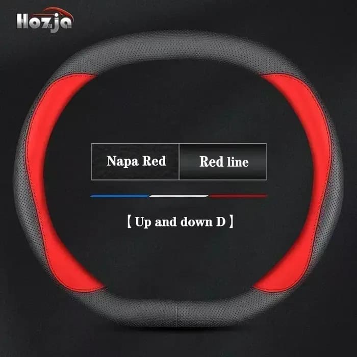 Housse de volant de voiture en cuir, pour tous les nouveaux Dacia Spring 2024 2025, accessoires d'intérieur automobile antidérapants