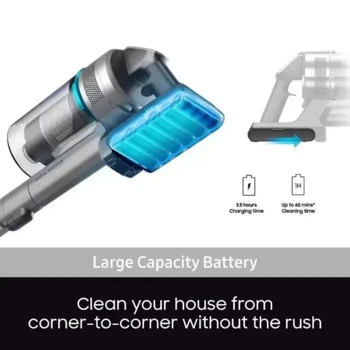 Batterie d'origine pour aspirateur sans fil Samsung Vs9000 Jet90 Jet75 Jet90E VCA-SBT90