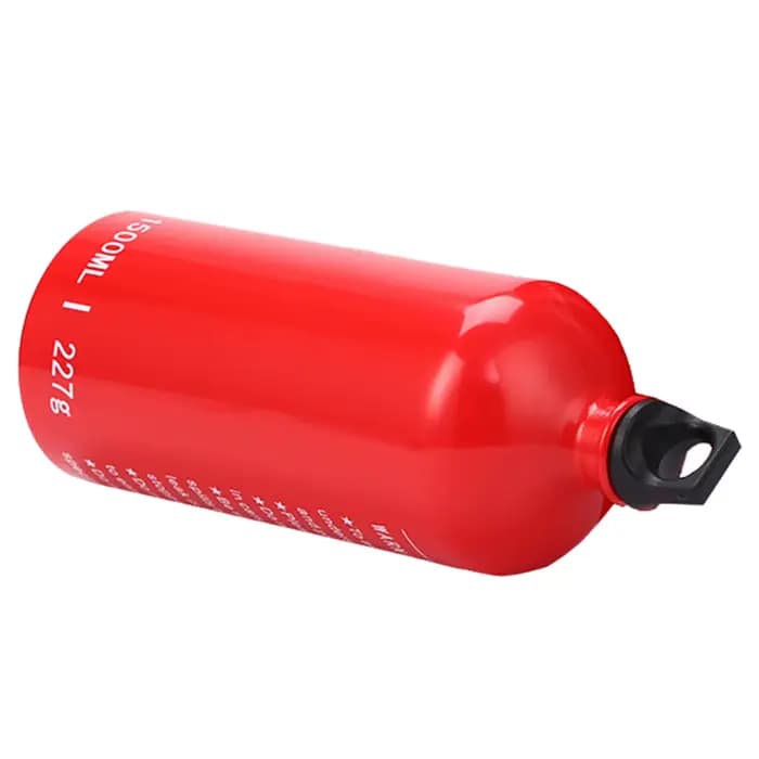 Bouteille d'huile en aluminium de 1,5 L pour brûleur à huile, conteneur de carburant liquide (alcool, gaz) pour camping, randonnée, backpacking, essence