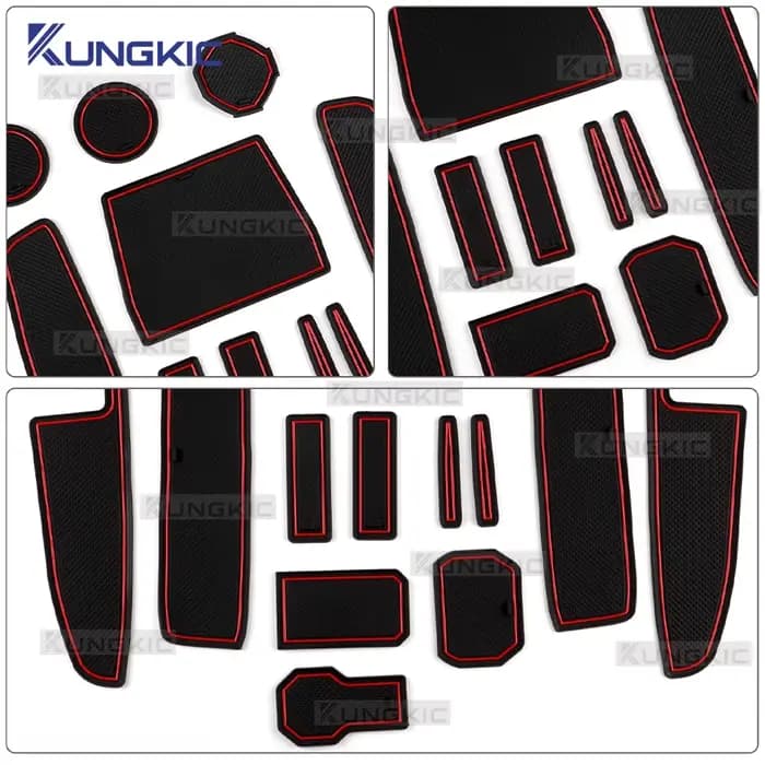 Tapis de rainure de porte de voiture pour Dacia Jogger hybride 2021 2022 2023 2024 2025, tapis de fente antidérapant, intérieur automobile, accessoires Dacia Jogger