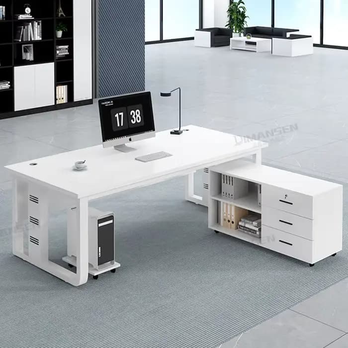 Bureau de direction design de luxe pour intérieur, esthétique, universel, sécurisé, Mesa Ordenador, ornements, mobilier de maison