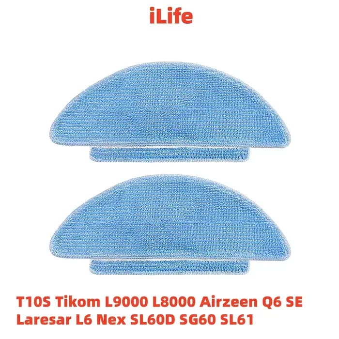 Accessoires en tissu pour aspirateur iLife T10S Tikom L9000 L8000 Airzeen Q6 SE Laresar L6 Nex SL60D SG60 SL61