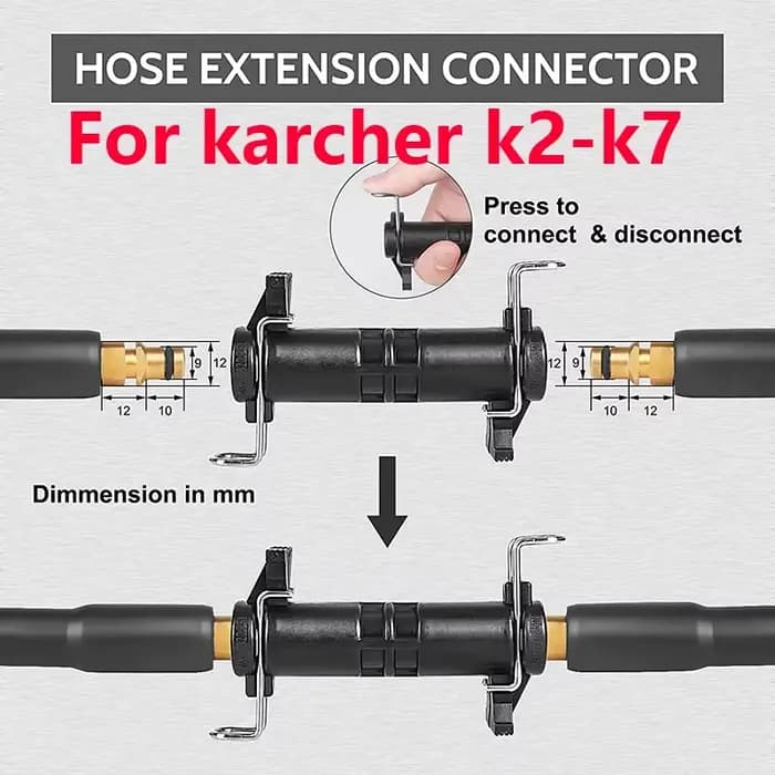 Tuyau de raccordement haute pression pour nettoyeur Karcher K2 K3 K5 K7