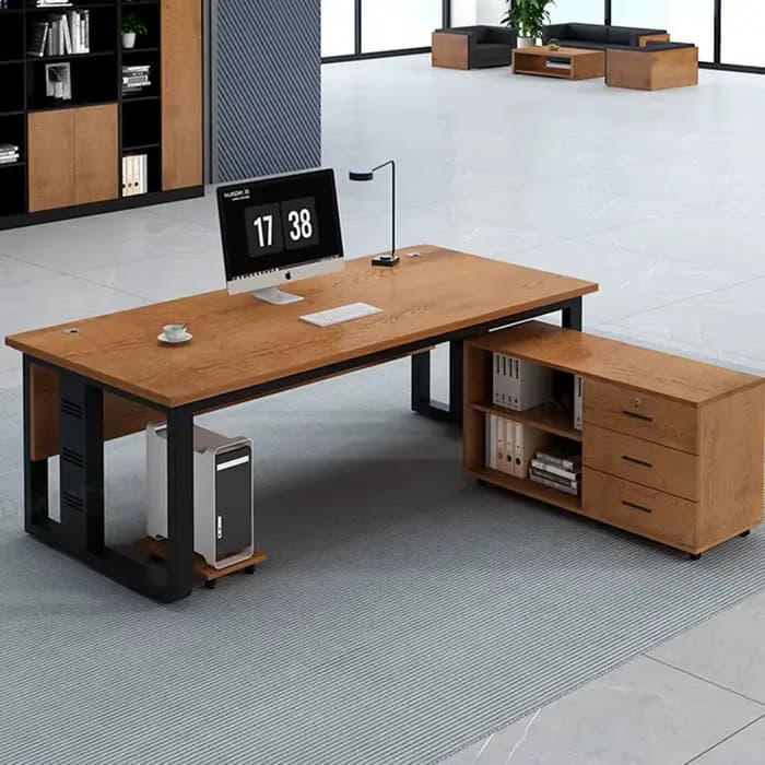 Bureau de direction design de luxe pour intérieur, esthétique, universel, sécurisé, Mesa Ordenador, ornements, mobilier de maison