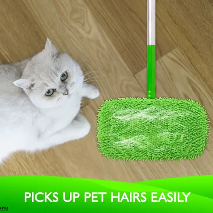 Lot de tampons de rechange compatibles Swiffer – Recharges en microfibre réutilisables