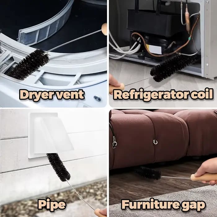 Kit complet de nettoyage pour évent de sèche-linge