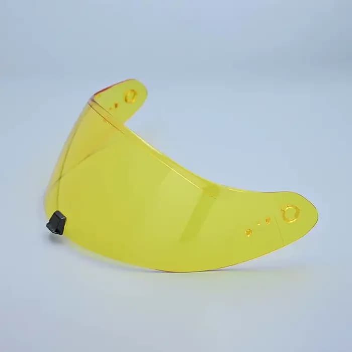 Visière de casque pour SCORPION EXO-R420 EXO R420 Lentille Vision Nocturne Visière Jaune Visage Complet Viseira puzzles ete Racing Pièces de Casque